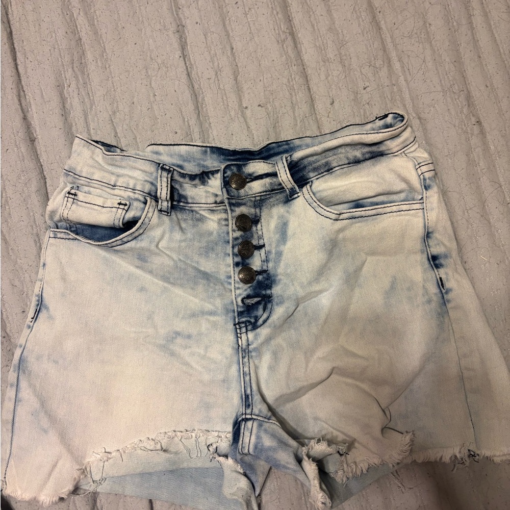 Women's Tie-Dye Denim Shorts